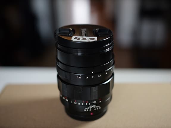 Voigtländer 42,5 mm f/0,95 mft + DÖRR Digiline ND filter