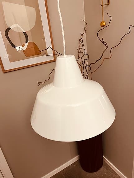 LOUIS POULSEN design taklampa emalj, takarmatur