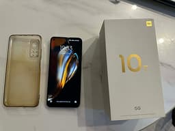 Xiaomi 10T 128gb har lite spricka i hörnet nera och baksidan ev byte