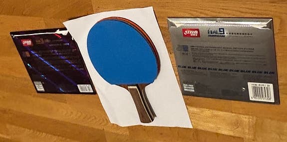 pingisracket offensiv japansk carbon-stomme BoerWRB & DHS (182,8g)
