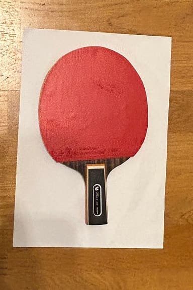 Komplett pingisracket allround trästomme