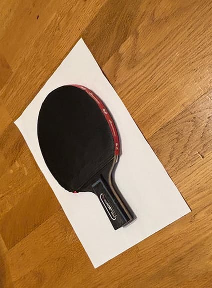 Komplett pingisracket allround trästomme