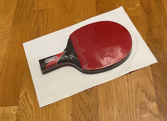 16-stjärnig Komplett pingisracket  penhold allround