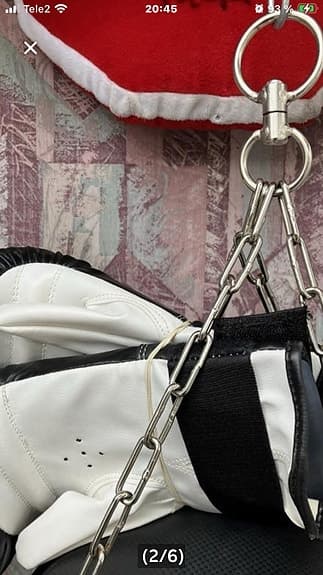 Casall Boxningssäck med handskar svart