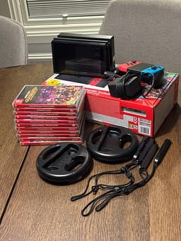 Nintendo Switch 1 med 11 spel