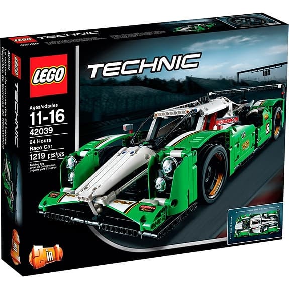 LEGO Technic 24-timmarsracerbil (set 42039).