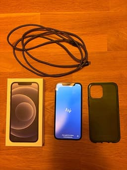 Apple iPhone 12, Svart, 64 GB