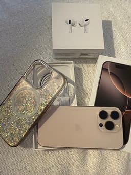 Apple iPhone 16 Pro Mobiltelefon 128 GB Guld