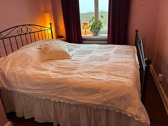 Sängöverkast och sängkappa