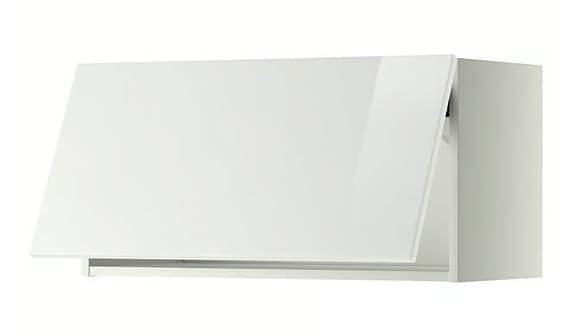 RINGHULT LÅDFRON, högglans vit, 80x40 cm