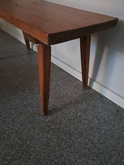 Bänk i furu / allmoge 2 sits
