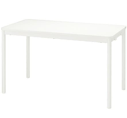 IKEA dinning table, white color, 130x71cm, very good condition (like new)