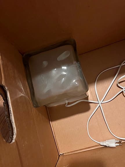Ice cube lamp / is kub lampa ikea