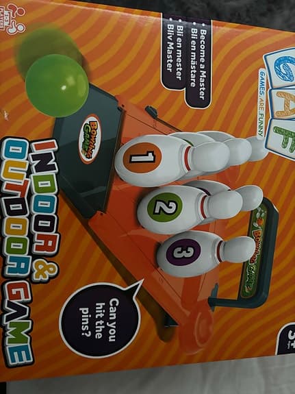 Ty Inomhus- och utomhusspel bowlingset för barn