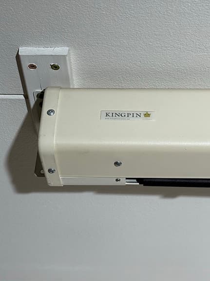 Projektor och projektorduk