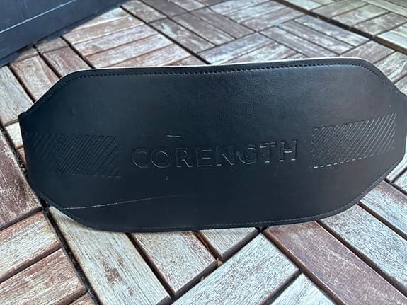 CoreStrength Viktbälte i läder