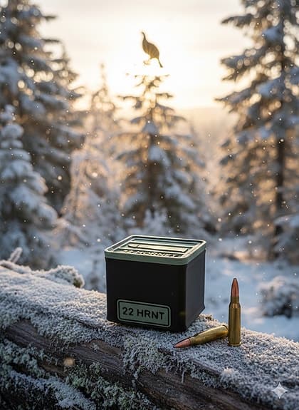 .22 Hornet - kompakt ammunitionslåda för 20 skott