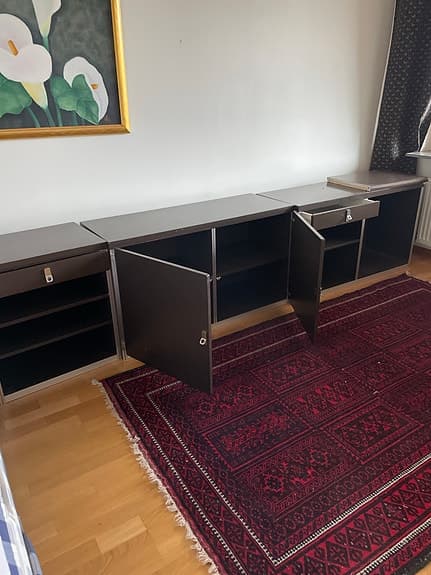 Flera byrå hylla Dux serie Avanti