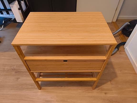 Ikea NORDKISA 60x40 sidobord sängbord