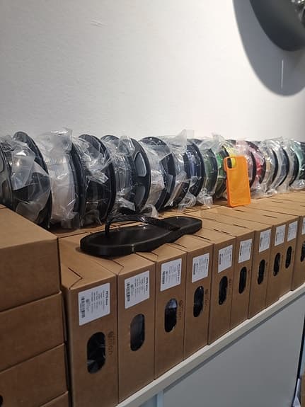 Filament fr 115kr/kg. Passa på innan det tar slut!