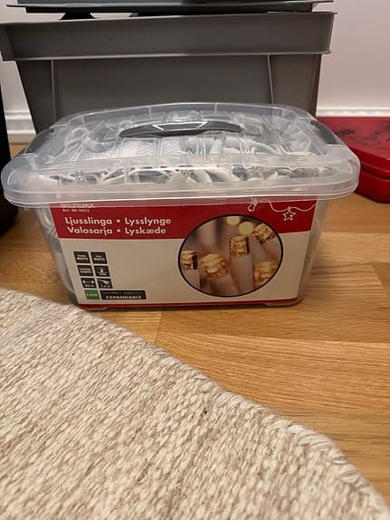 Biltema Ljusslinga balkong, utomhus