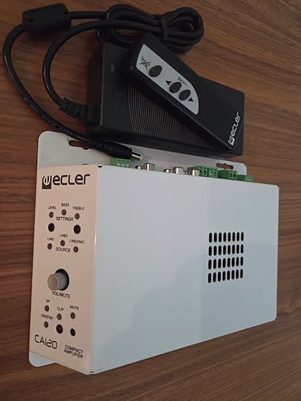 ecler CA120 COMPACT AMPLIFIER