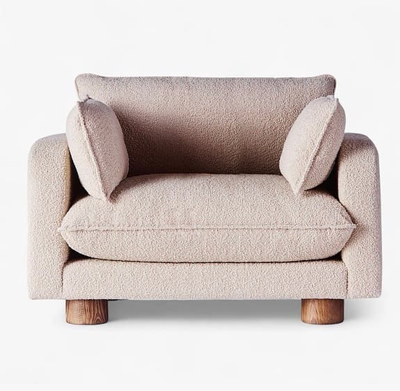 Miles Love Seat soffa (Dust deco)