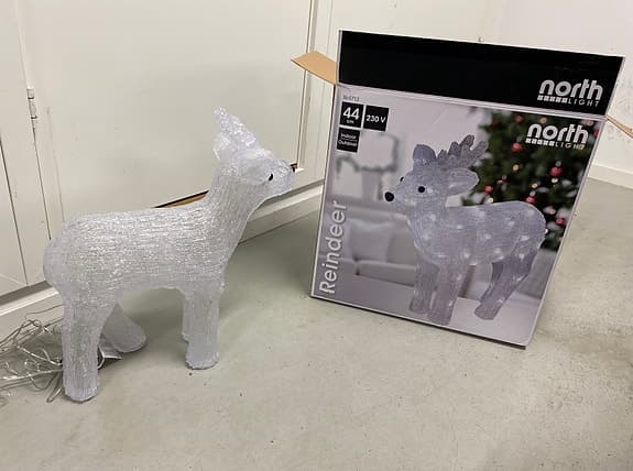 Ren med belysning Northlight 44 cm