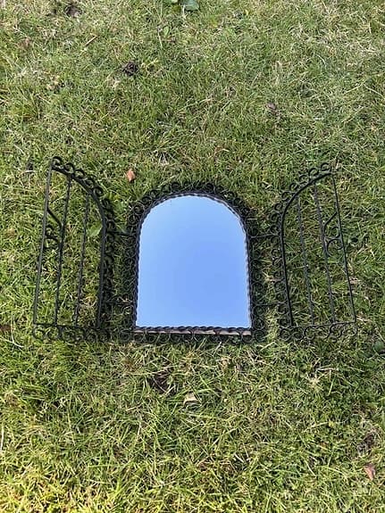 Spegel Sminkspegel Retro Vintage Smide