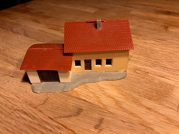 Byggsats vintage, tyska Faller och WIAD 1950-tal