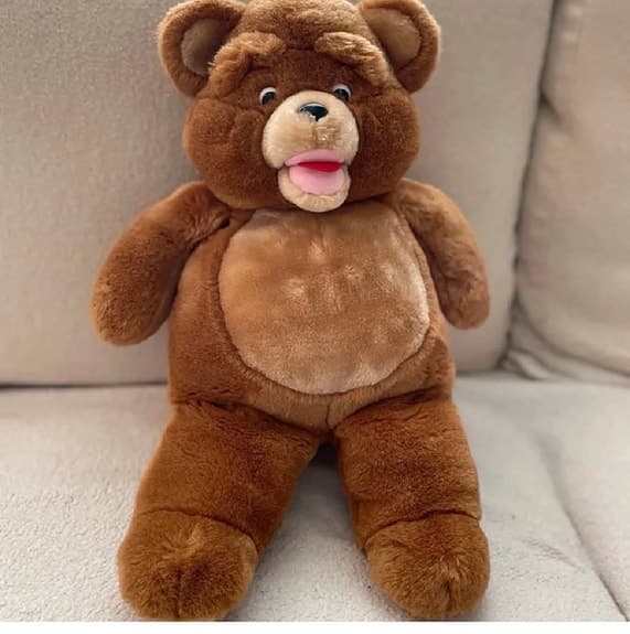 Teddykompaniet mjukisdjur nallebjörn brun
