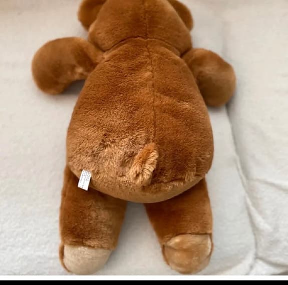 Teddykompaniet mjukisdjur nallebjörn brun