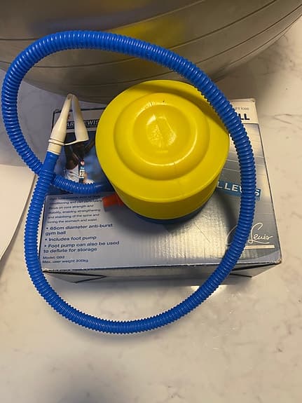 Carl Lewis GB2 Gymboll 65 cm silver