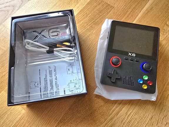 X6 Game Console retro spelkonsol