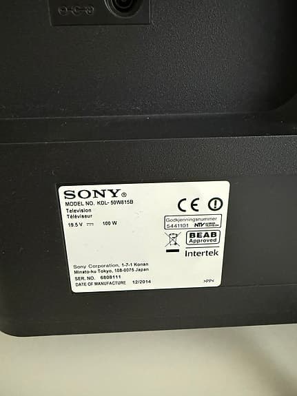 Sony Bravia 50” Full HD Smart-TV