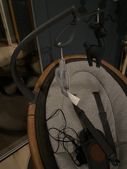 Maxi Cosi Cassia babysitter vagga musik tvättbar klädsel