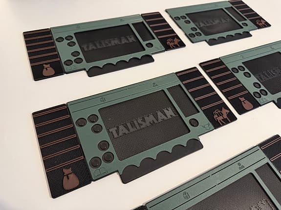 Talisman 4th edition player boards