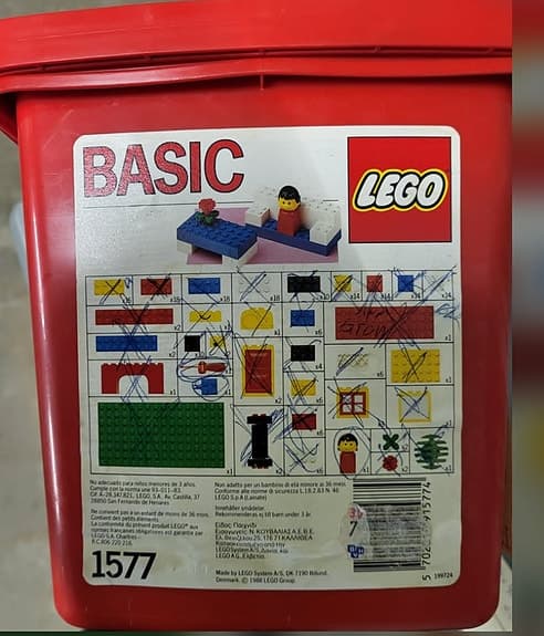 Vintage Lego basic / Duplo 1577