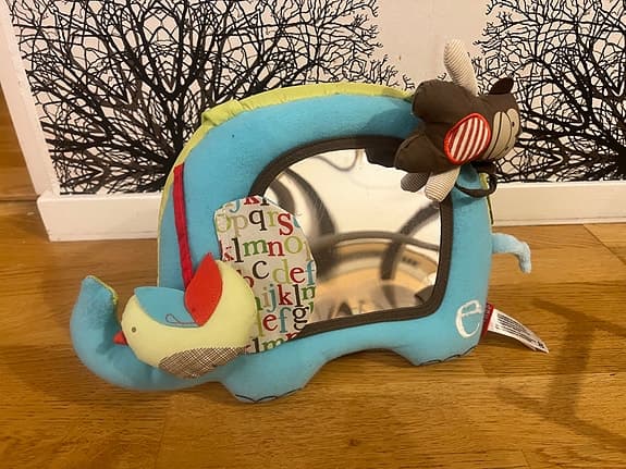 spegel för barn i mjukt material