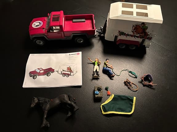 Schleich Pickup Bil med Hästtransport