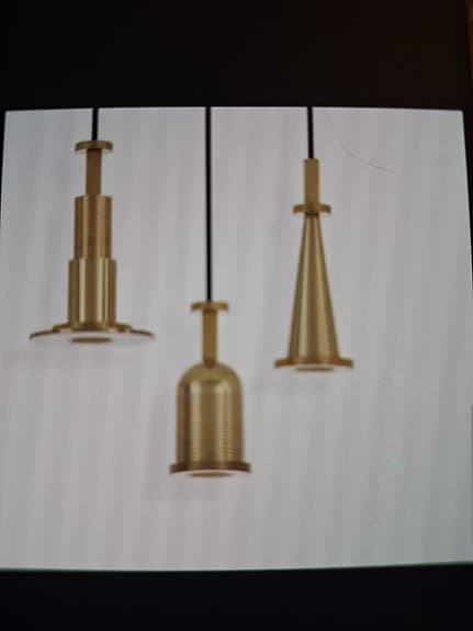 Tom Dixon Taklampa i mässing