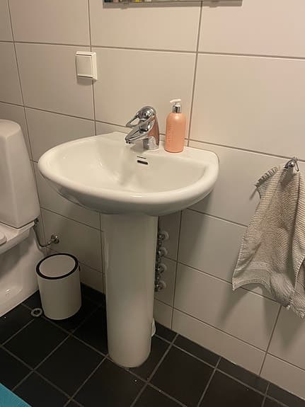 Komplett set för badrum