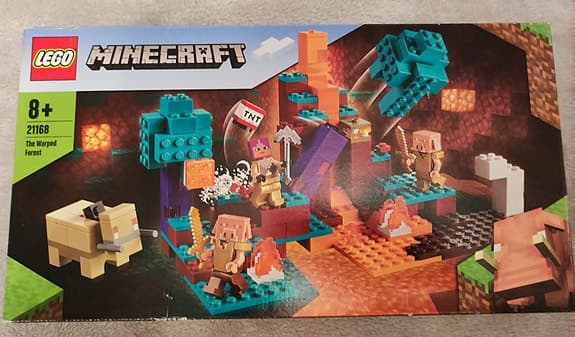 Lego Minecraft och Hidden Side