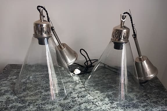 Glas taklampor från Watt & Veke