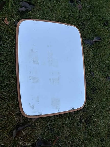 Spegel med träram Vintage Retro Nostalgi