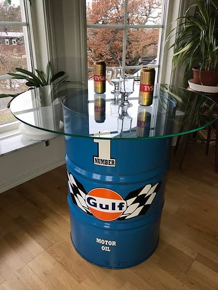 GULF, NYNÄS, MOBIL pelarbord, ståbord, mingelbord