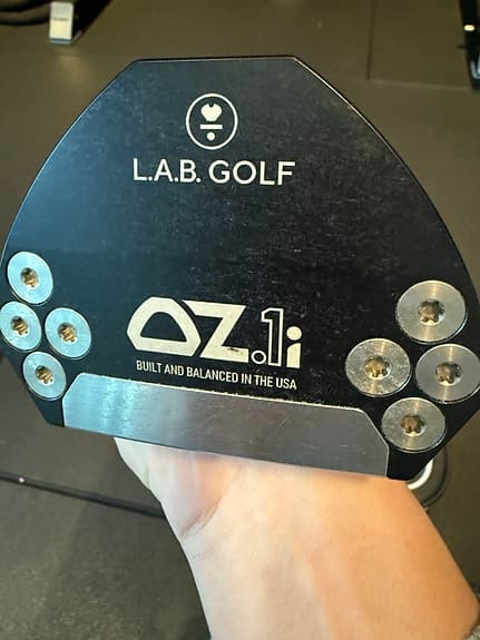 L.A.B. Golf OZ 1i Putter Press Pistol 2.0 34