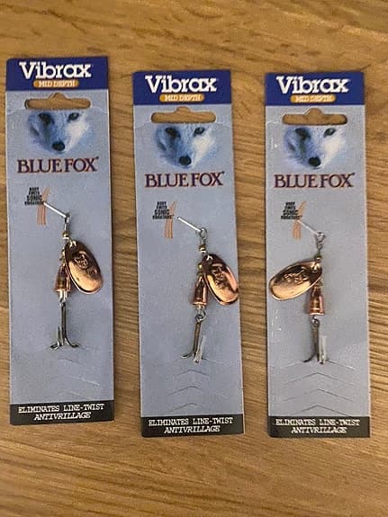 3st Blue Fox Vibrax Spinnerbait.