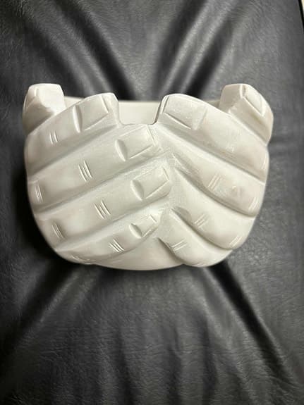 House Doctor Hands händer kruka skål Vit marmor perfekt Present