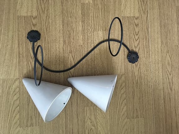 Jotex väggkrukor dubbel vit